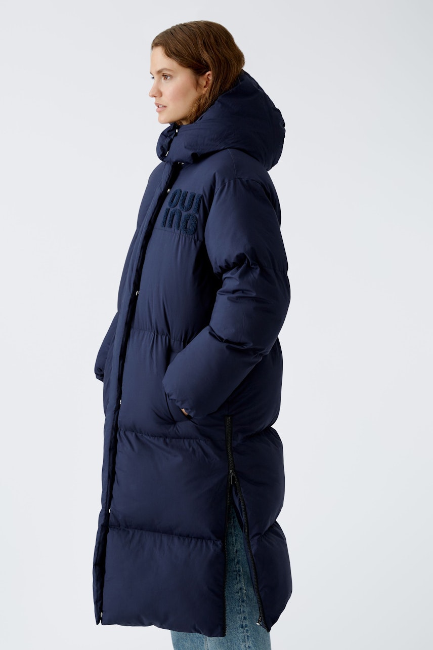 Bild 1 von Quilted coat - darkblue in darkblue | Oui