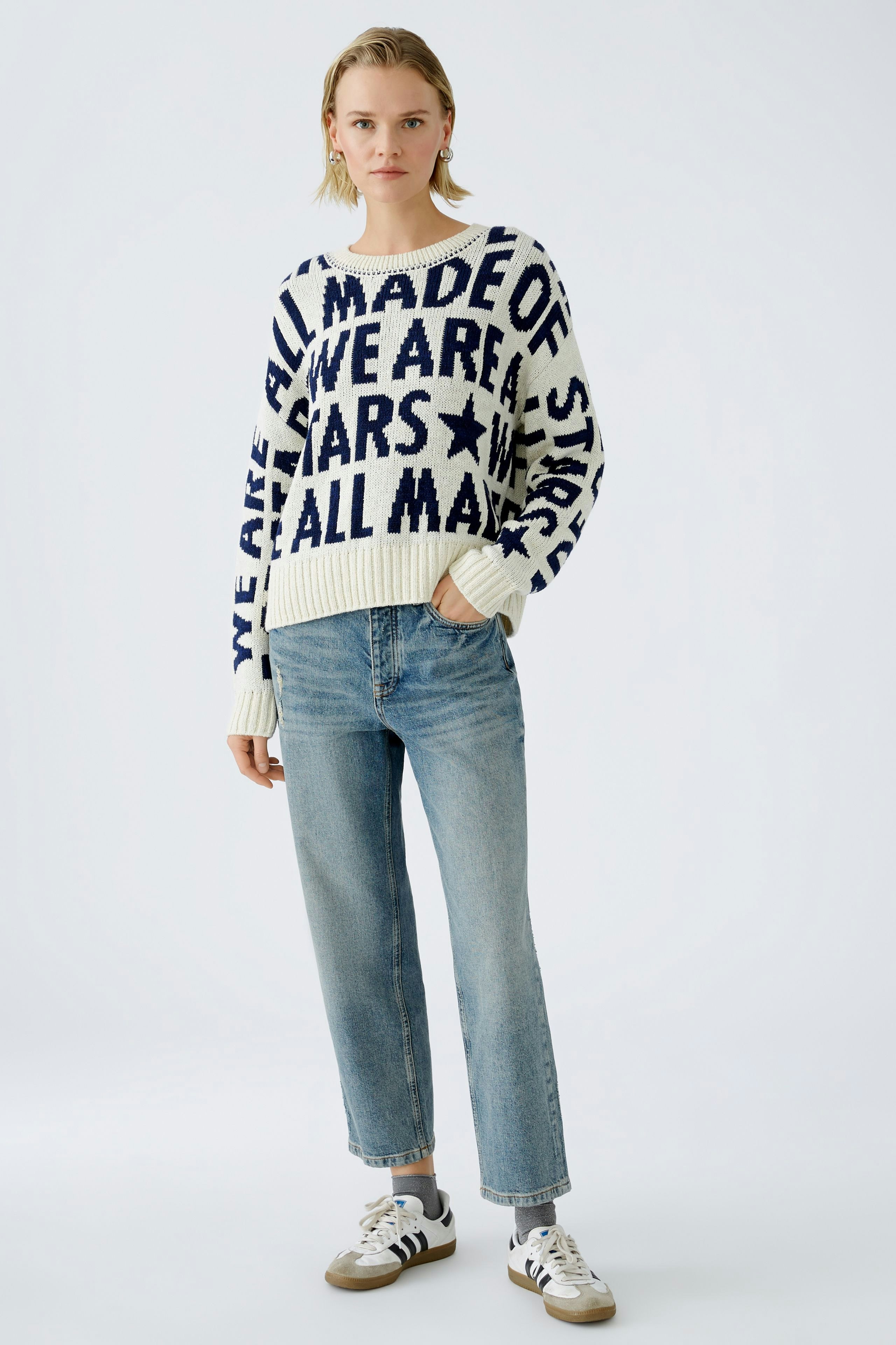 Bild 2 von Pullover - white blue in white blue | Oui