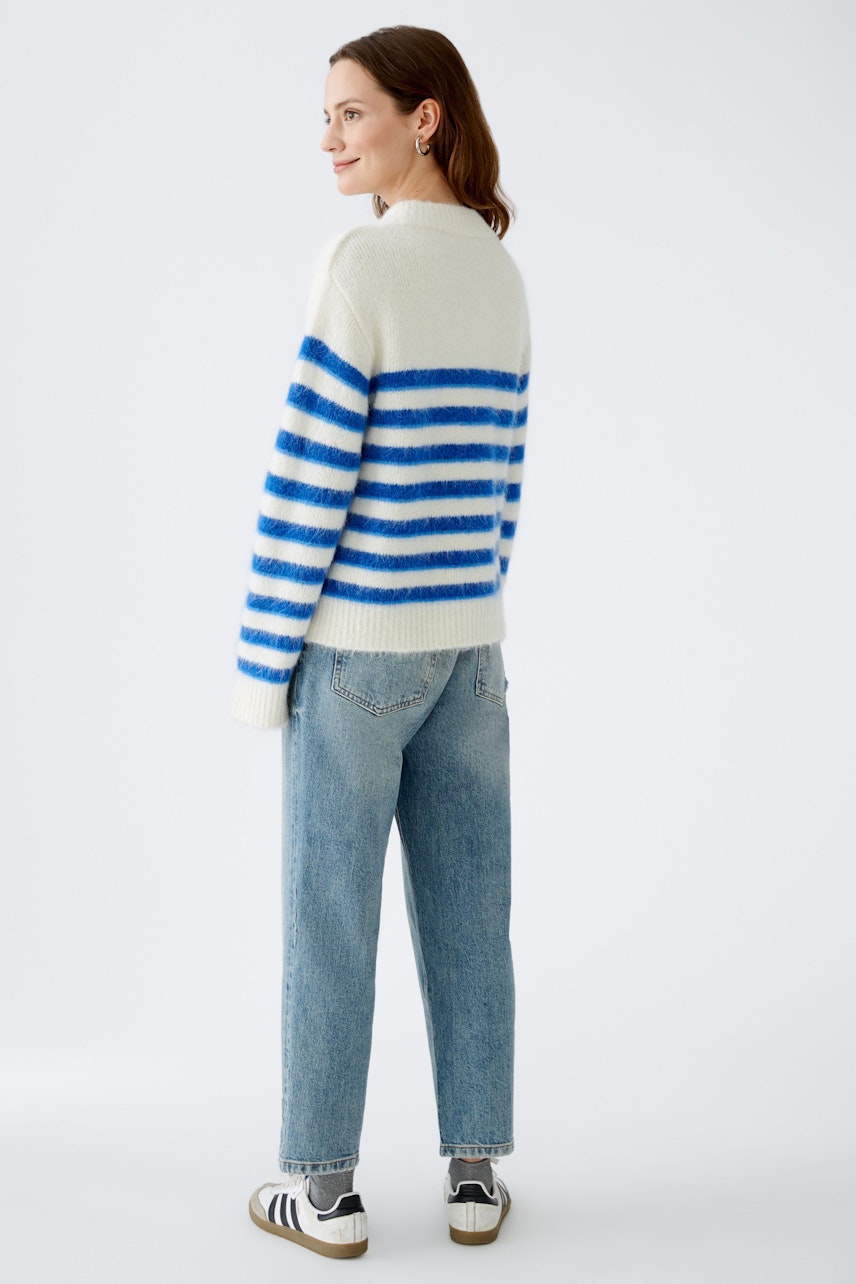 Bild 4 von Pullover - offwhite blue in offwhite blue | Oui