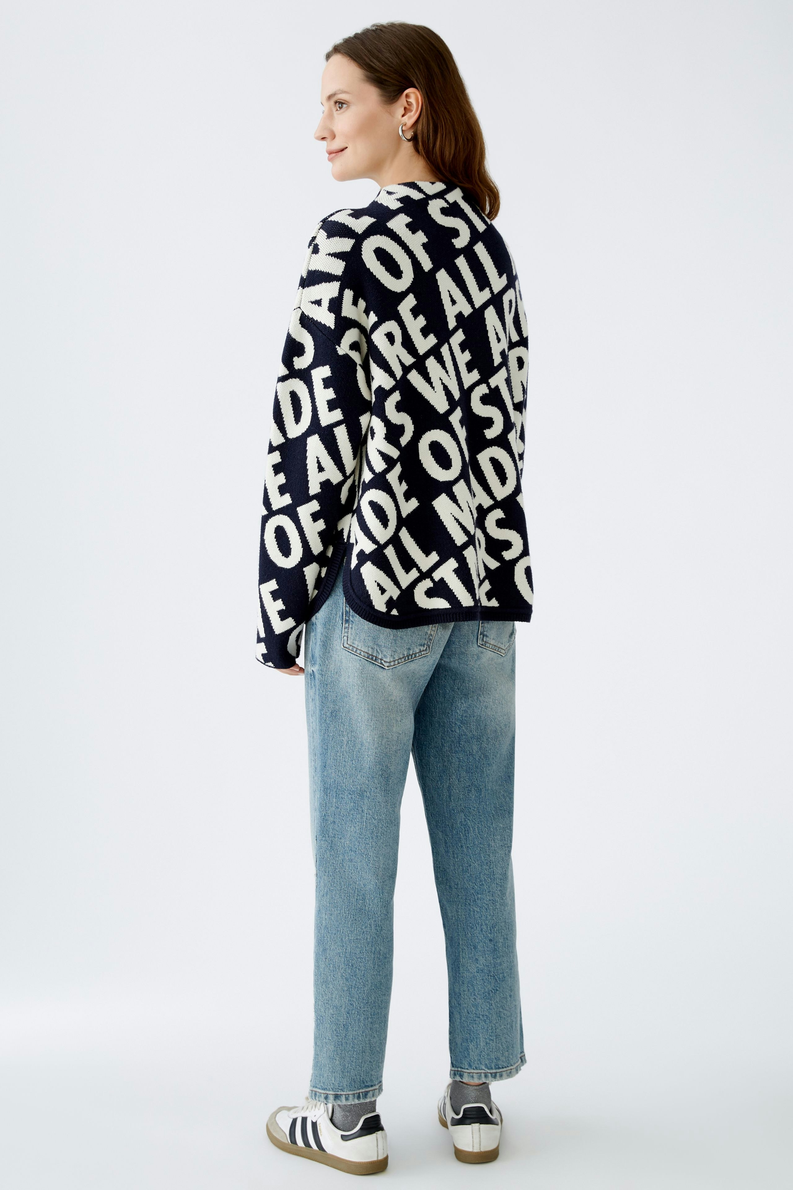 Bild 4 von Pullover - dark blue white in dark blue white | Oui