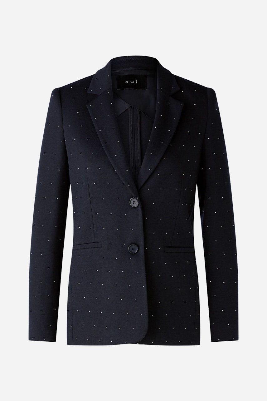 Bild 1 von Jersey blazer - darkblue in darkblue | Oui