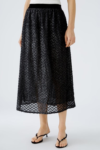 Bild 2 von Skirt lined in black | Oui