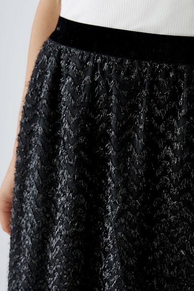 Bild 4 von Skirt lined in black | Oui