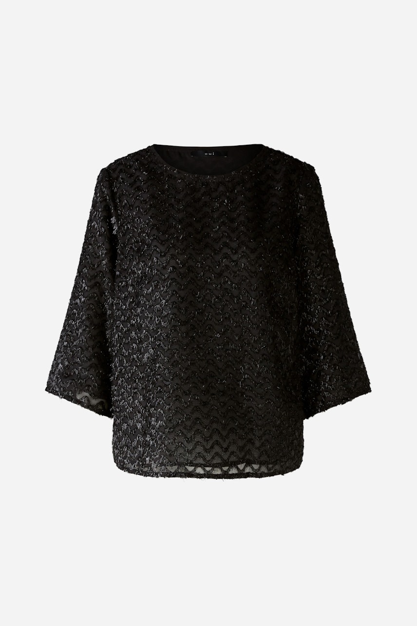 Bild 6 von Blouse - black in black | Oui