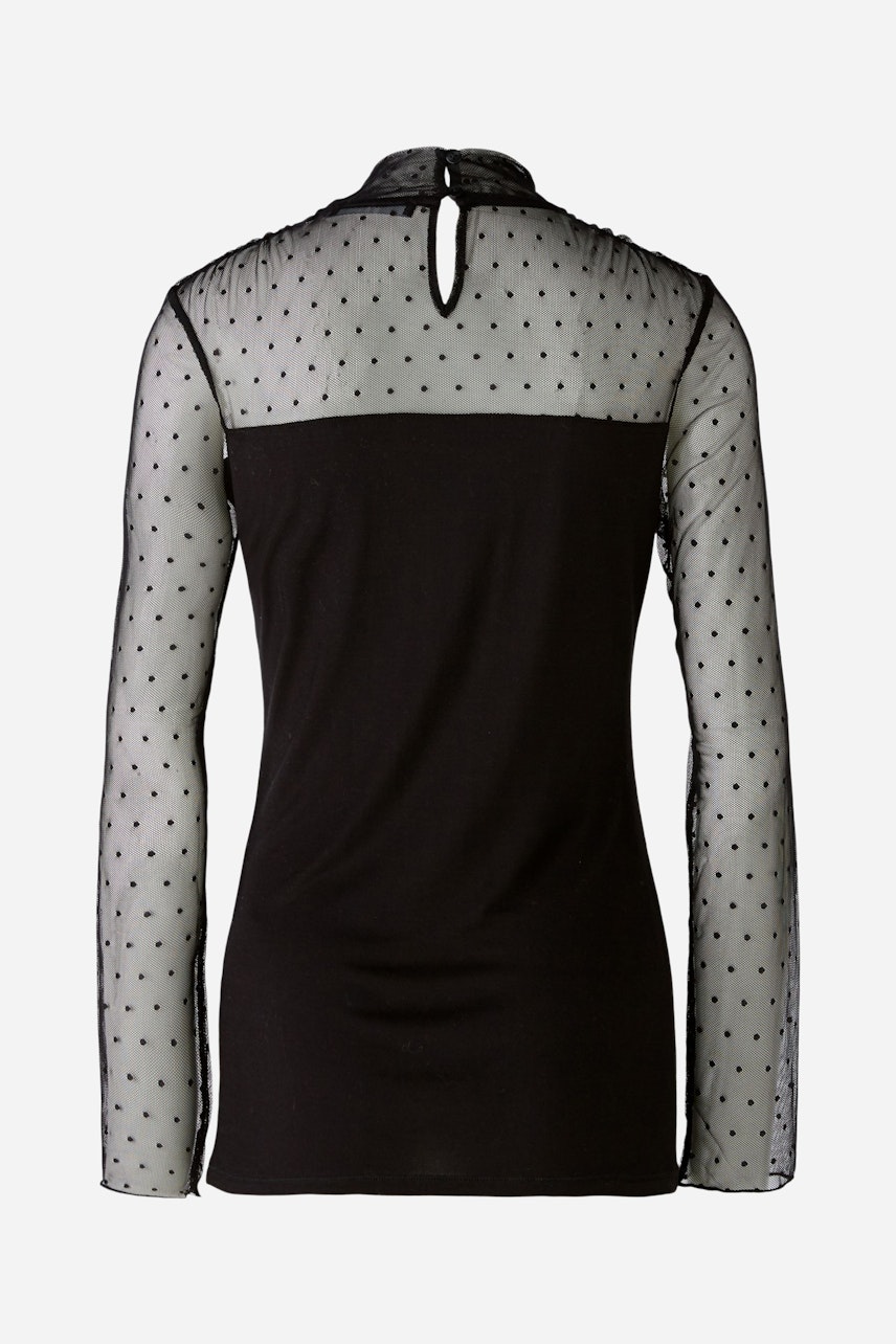 Bild 6 von Long-sleeved shirt - black in black | Oui