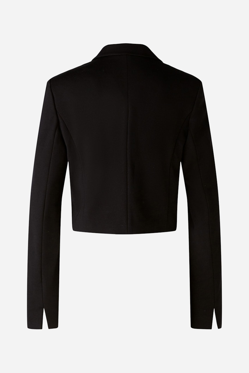 Bild 7 von Jersey blazer - black in black | Oui