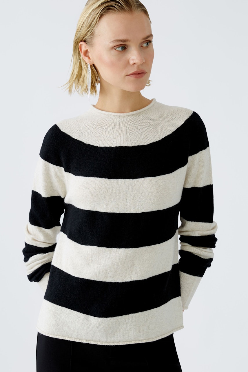 Bild 5 von Pullover - black offwhite in black offwhite | Oui