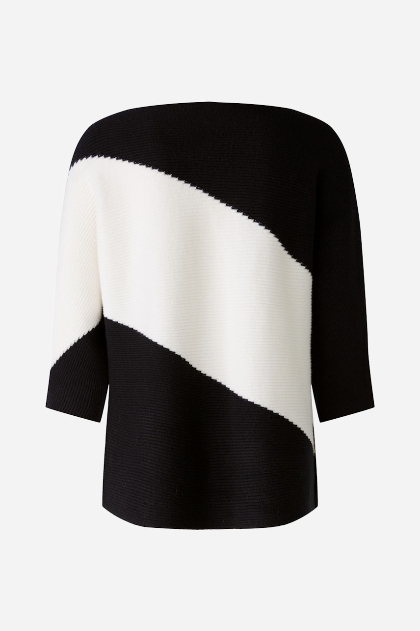 Bild 7 von Pullover - black offwhite in black offwhite | Oui