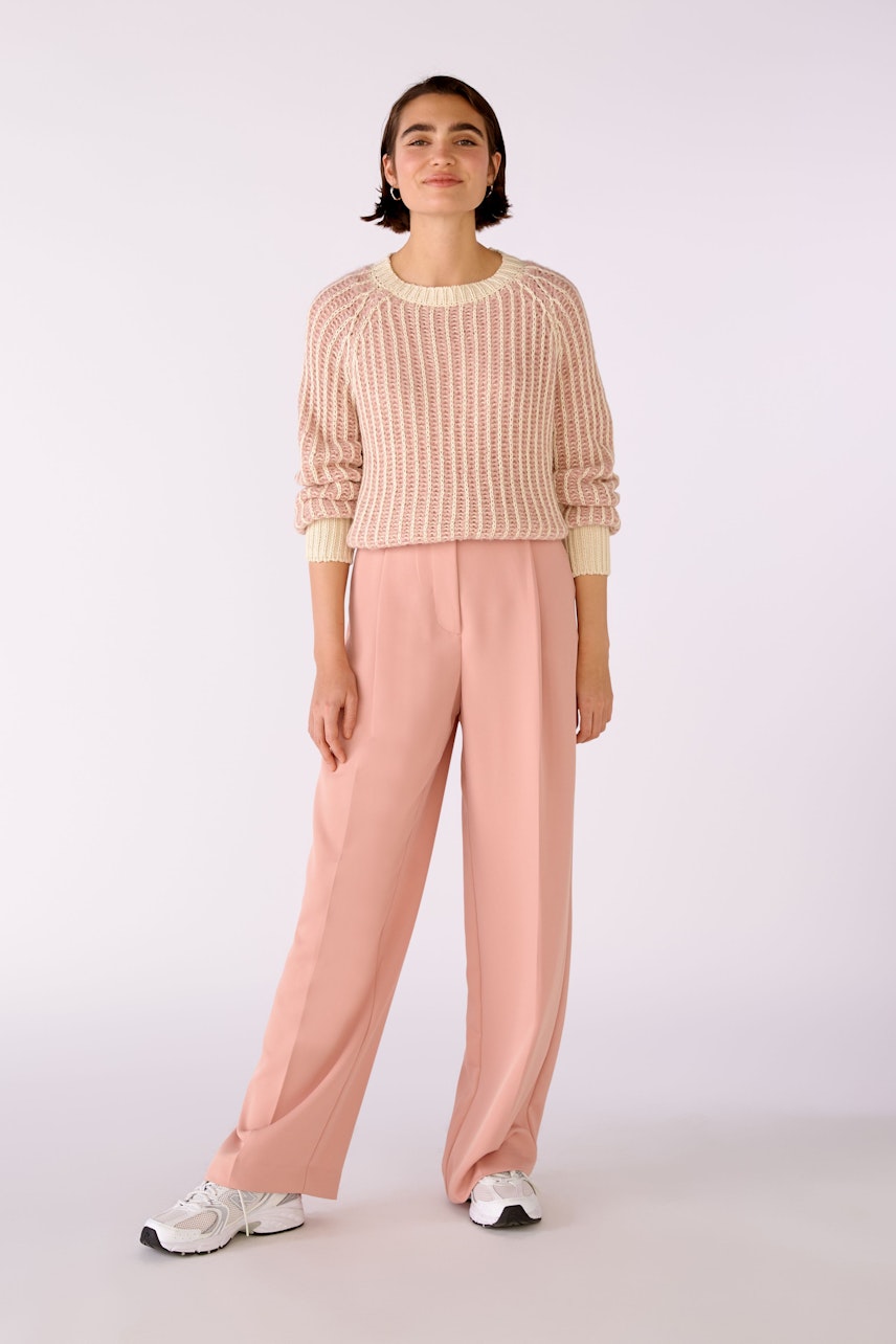Bild 2 von Knitted pullover - rose white in rose white | Oui