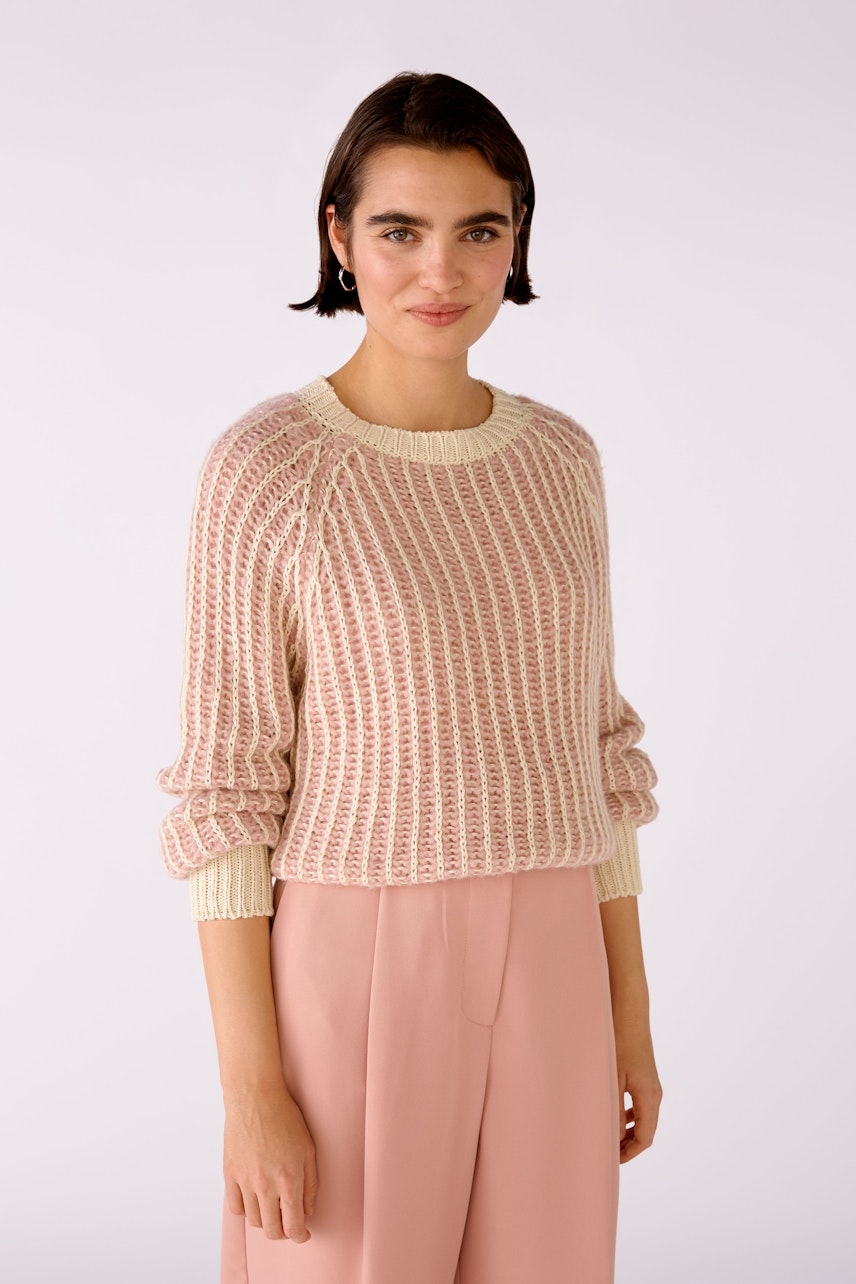 Bild 3 von Knitted pullover - rose white in rose white | Oui
