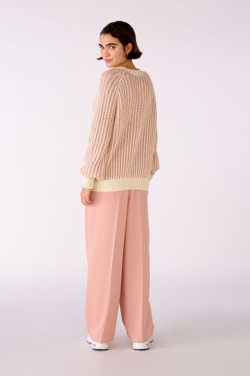 Bild 4 von Knitted pullover - rose white in rose white | Oui