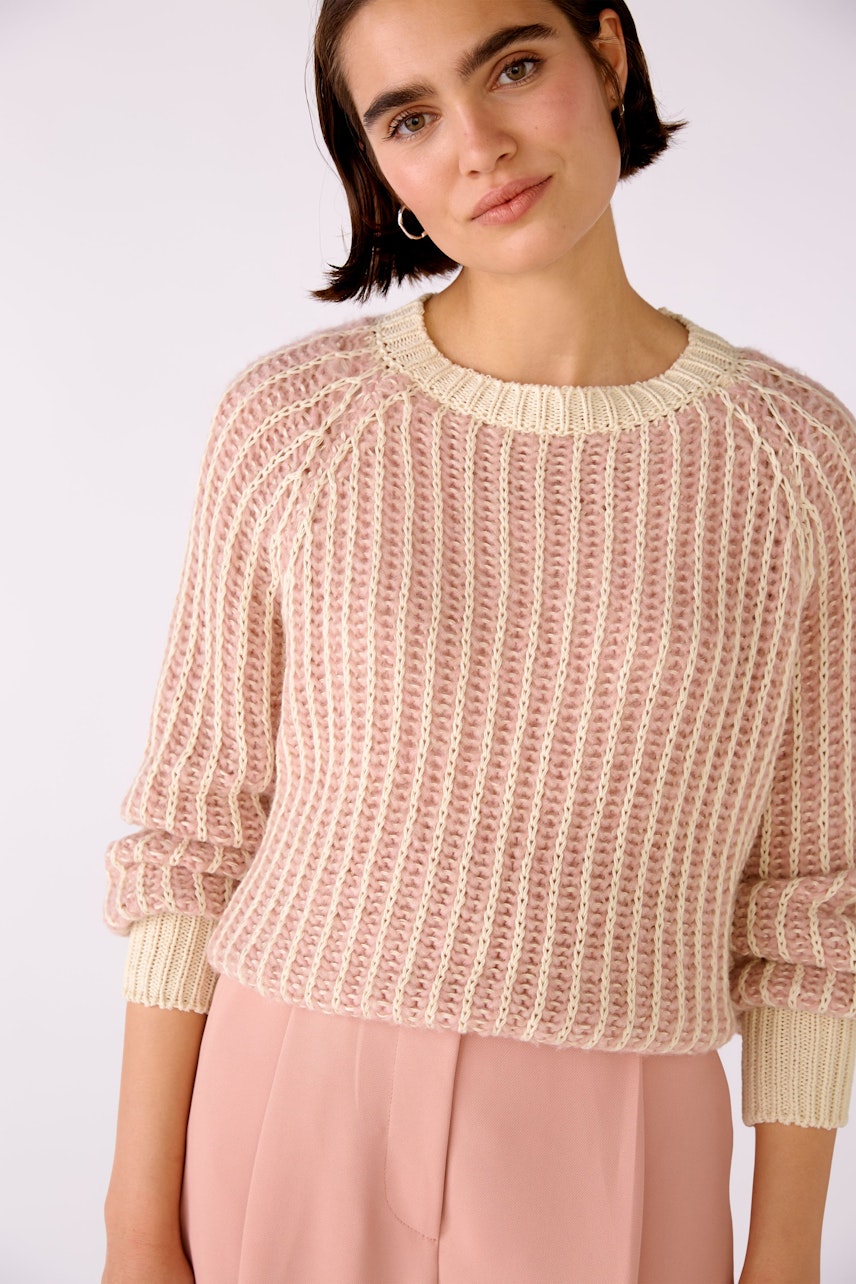 Bild 5 von Knitted pullover - rose white in rose white | Oui