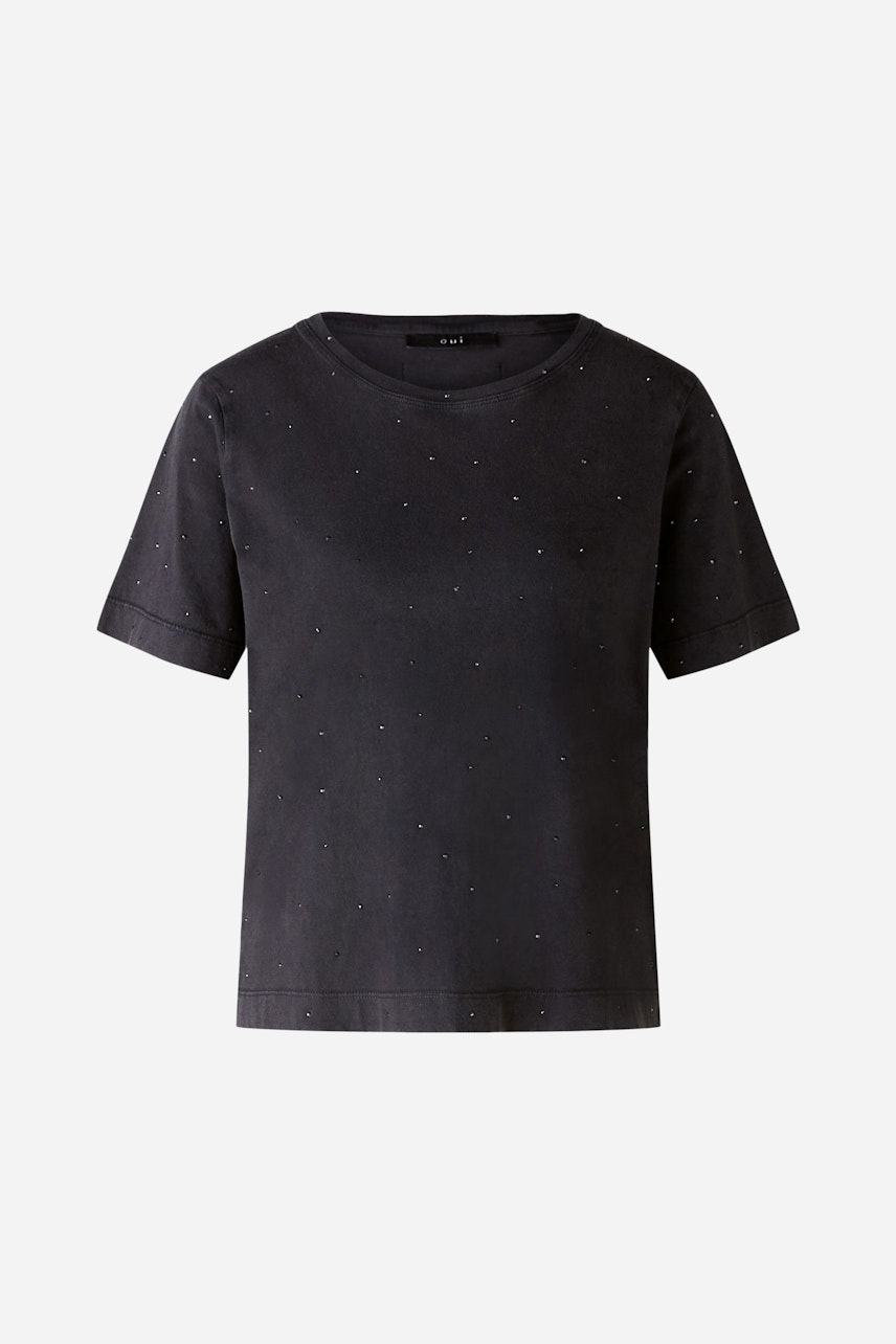 Bild 6 von T-shirt - washed out blac in washed out blac | Oui