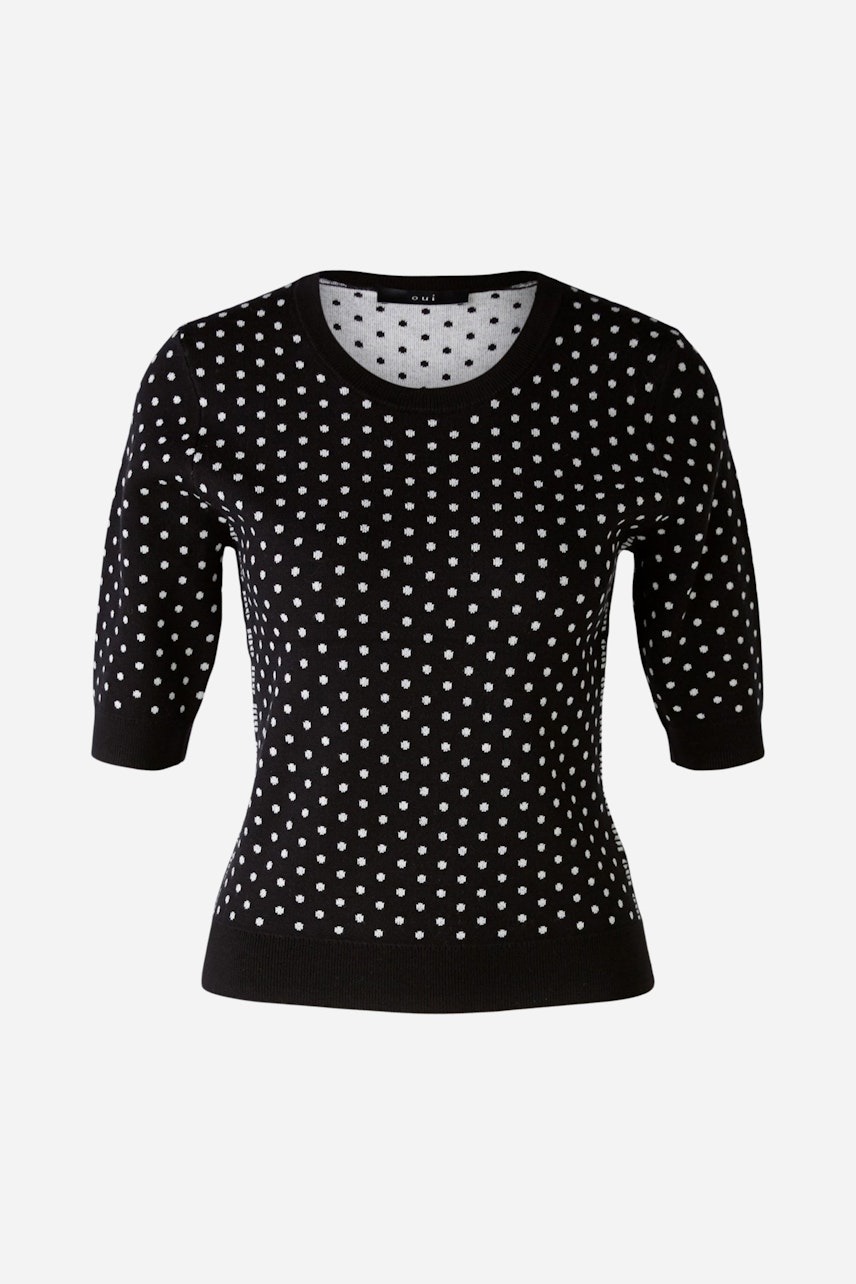 Bild 7 von Pullover - black offwhite in black offwhite | Oui