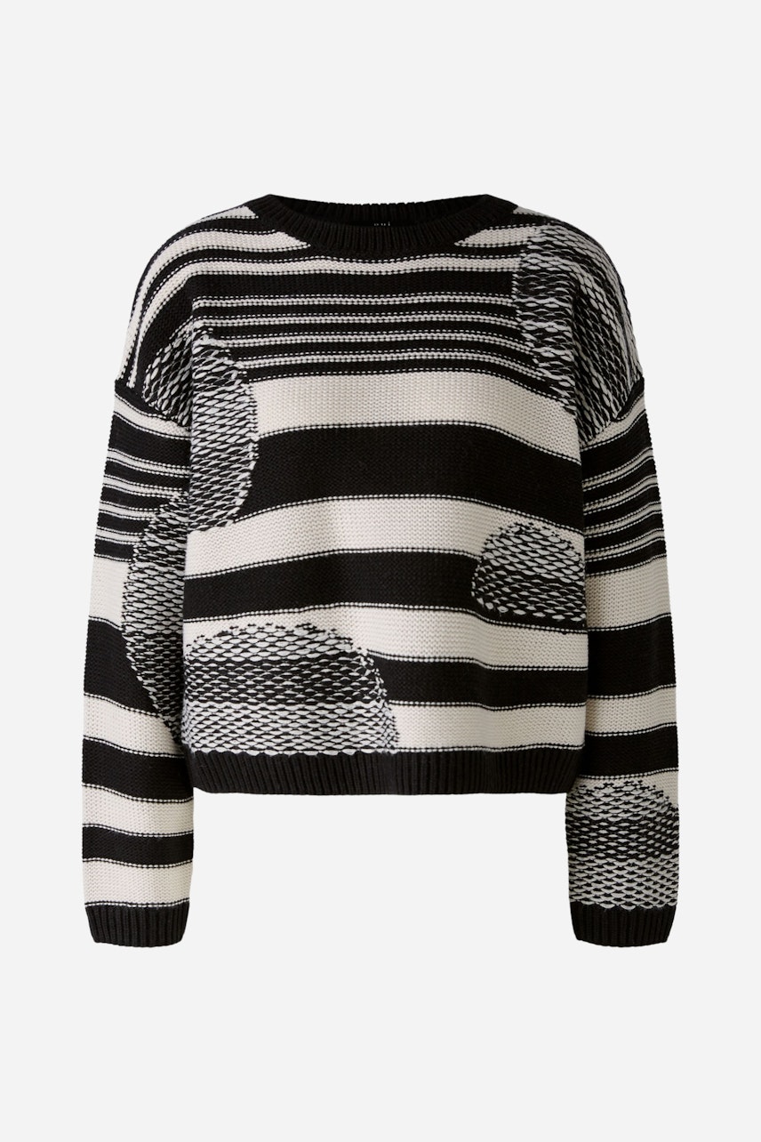 Bild 6 von Pullover - black offwhite in black offwhite | Oui