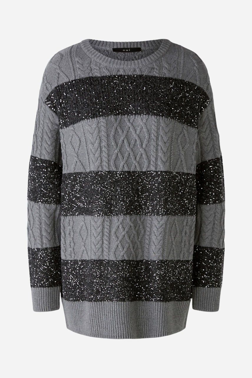 Bild 1 von Pullover - grey silver in grey silver | Oui