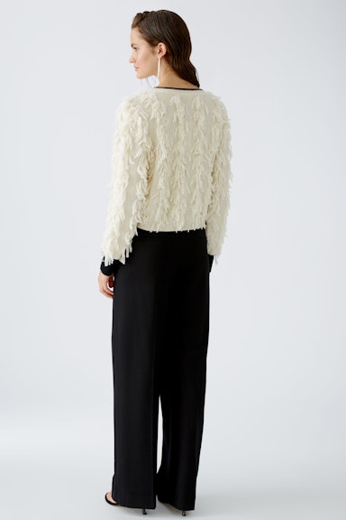 Bild 3 von Pullover with wool in offwhite black | Oui