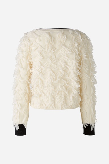 Bild 8 von Pullover with wool in offwhite black | Oui