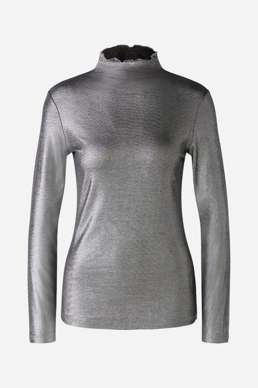 Bild 5 von Long-sleeved shirt - grey silver in grey silver | Oui