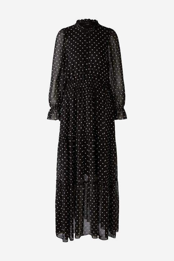 Maxi dress - black offwhite