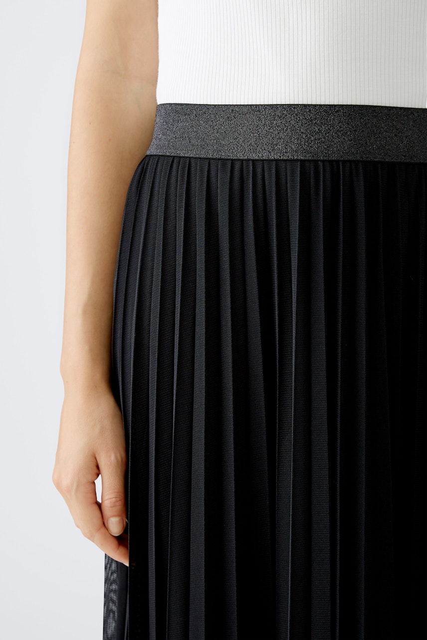 Bild 4 von Maxi skirt - black in black | Oui