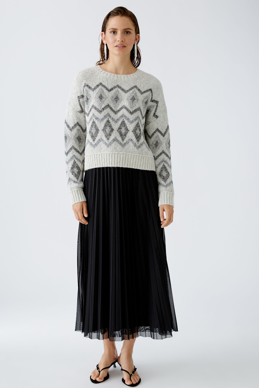 Bild 1 von Maxi skirt - black in black | Oui