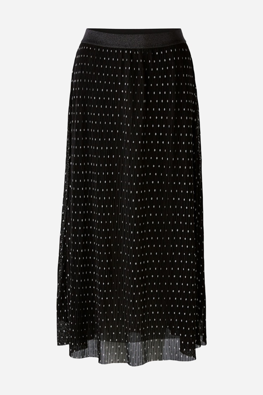 Bild 5 von Maxi skirt - black offwhite in black offwhite | Oui