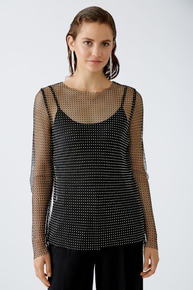 Bild 3 von Shirt two-piece with top in black | Oui