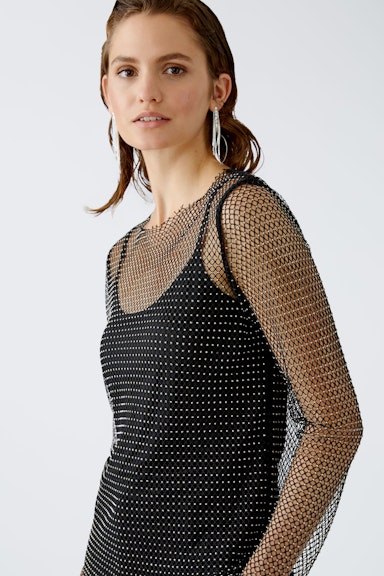 Bild 1 von Shirt two-piece with top in black | Oui