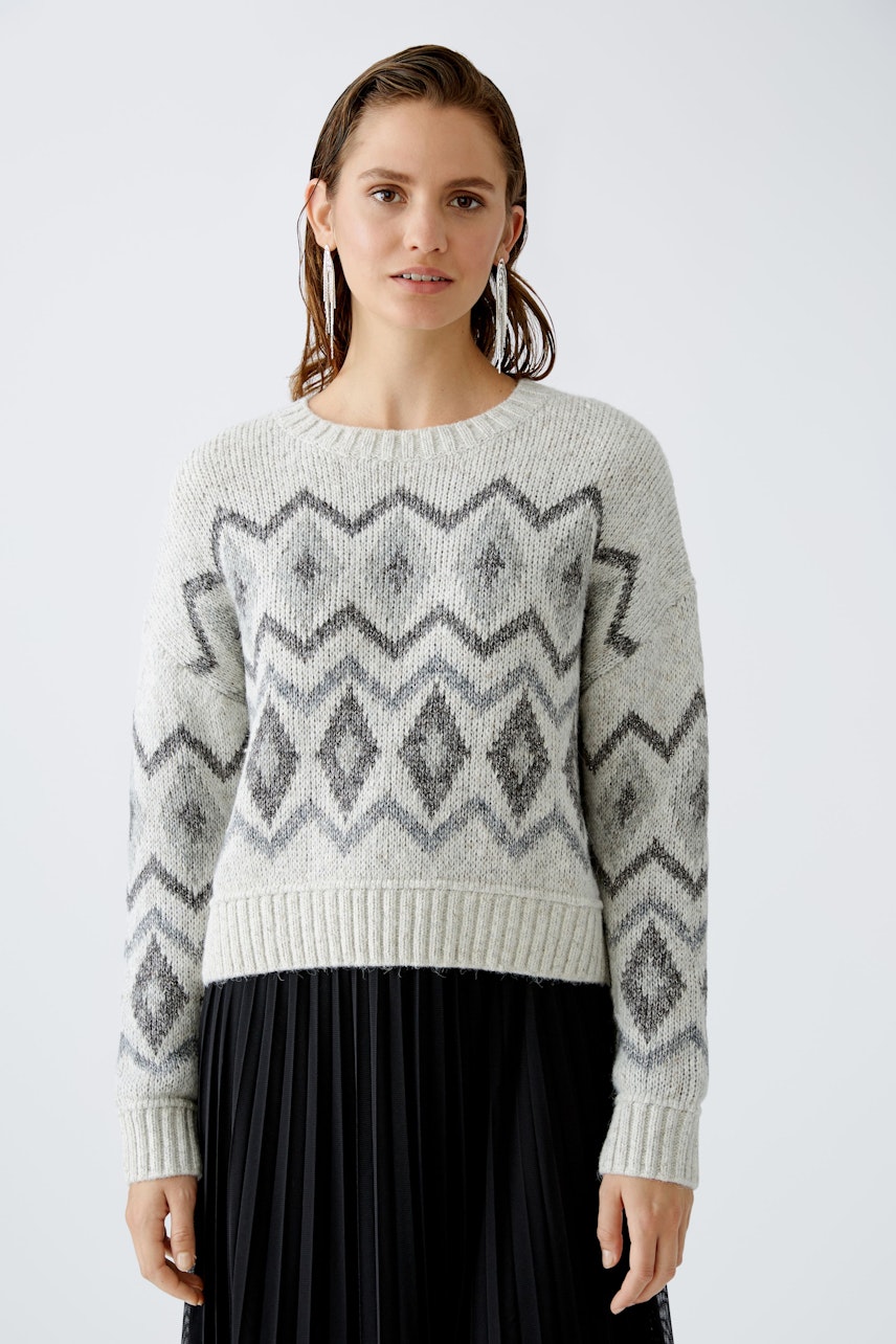 Bild 3 von Pullover - light grey grey in light grey grey | Oui