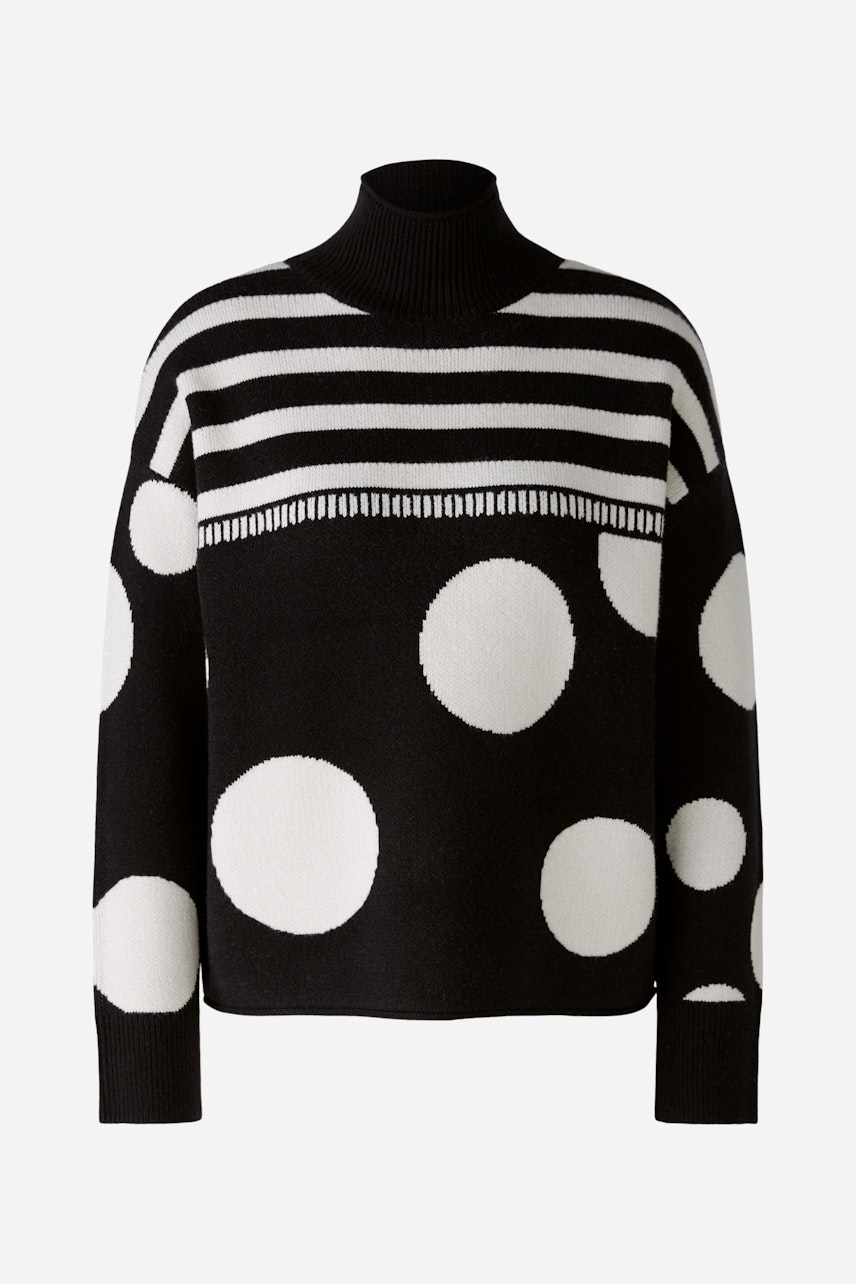 Bild 7 von Pullover - black offwhite in black offwhite | Oui