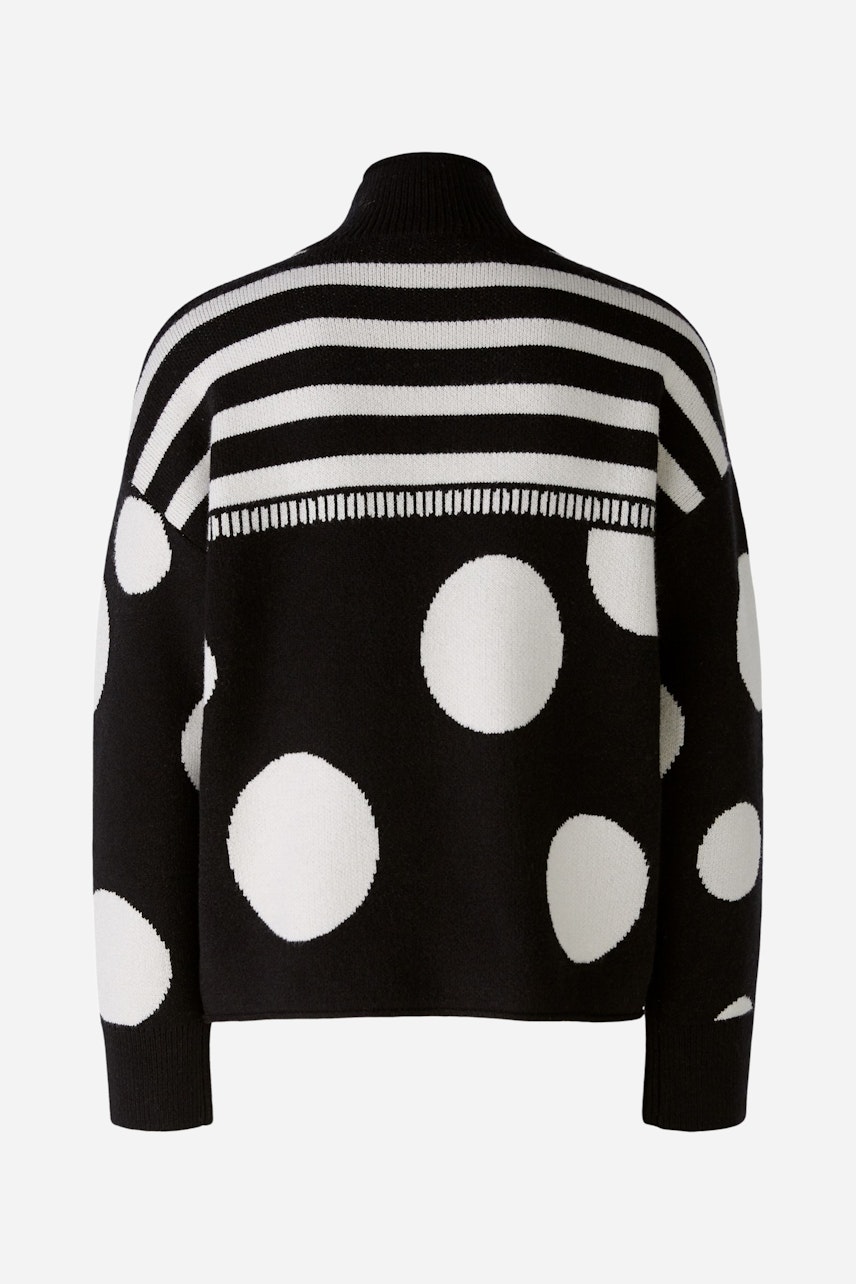 Bild 8 von Pullover - black offwhite in black offwhite | Oui