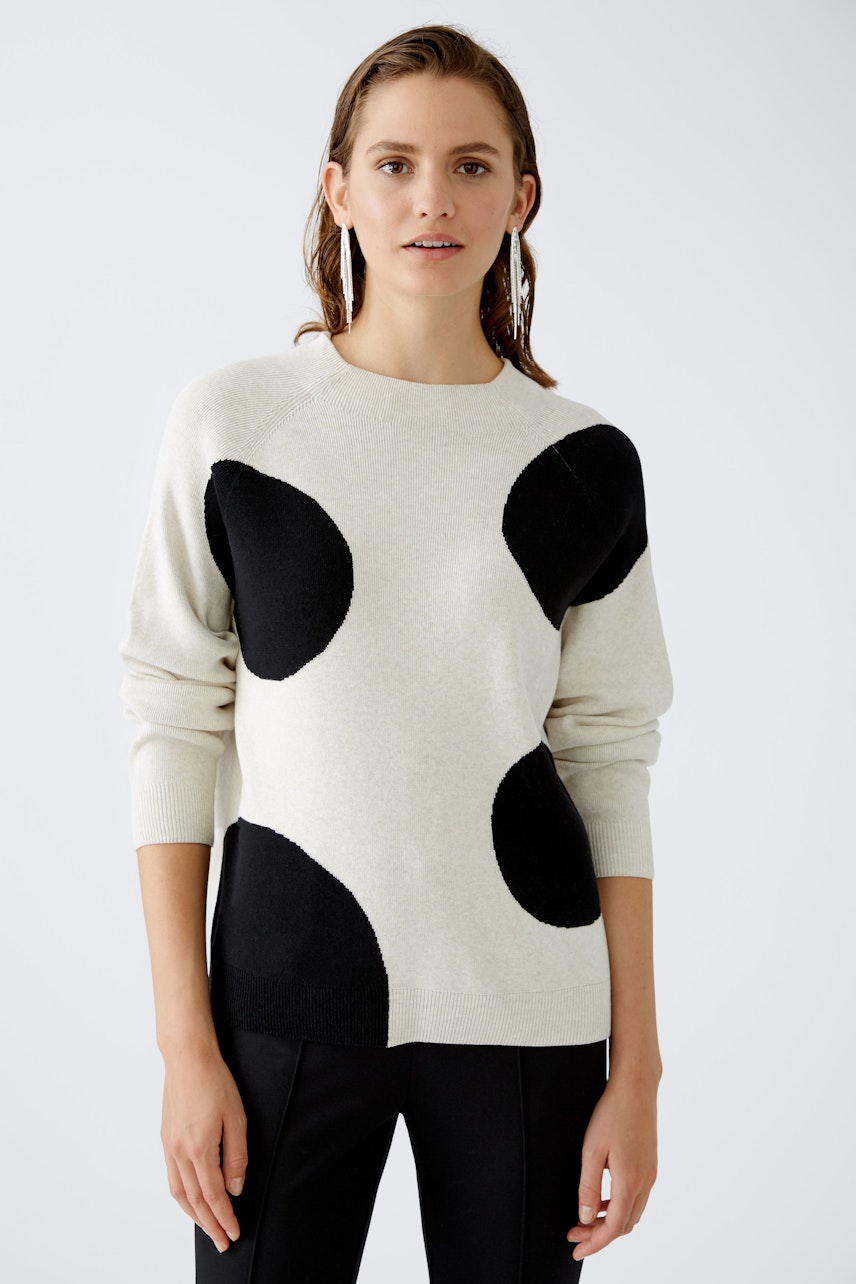 Bild 2 von Pullover - offwhite black in offwhite black | Oui