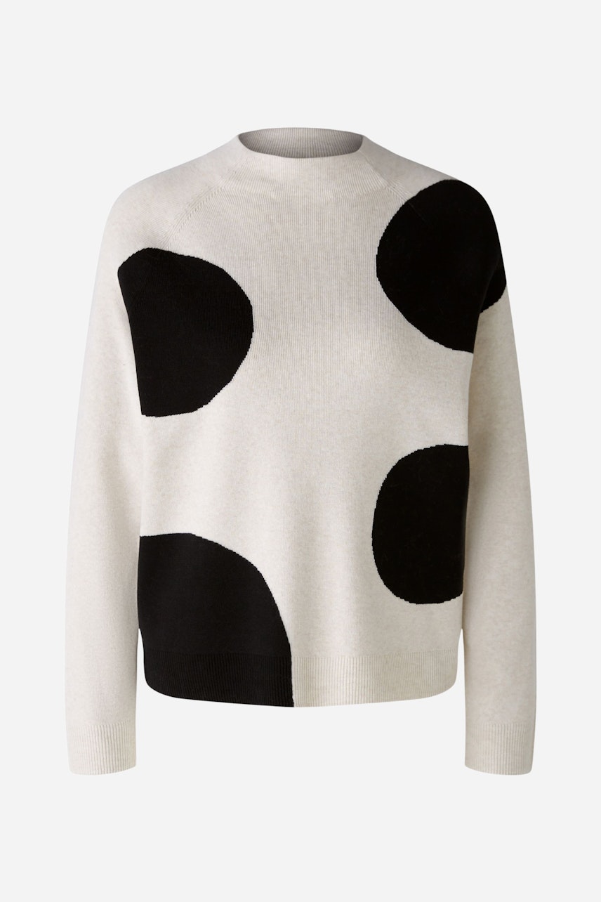 Bild 6 von Pullover - offwhite black in offwhite black | Oui