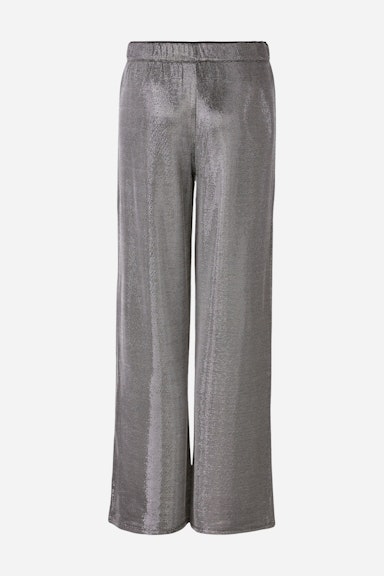 Bild 6 von Jersey trousers viscose mixture in grey silver | Oui