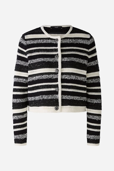 Bild 6 von Strickjacke - white black in white black | Oui