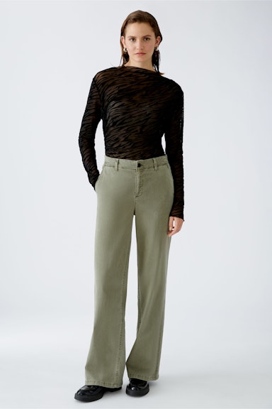 Bild 1 von Trousers - dusty olive in dusty olive | Oui