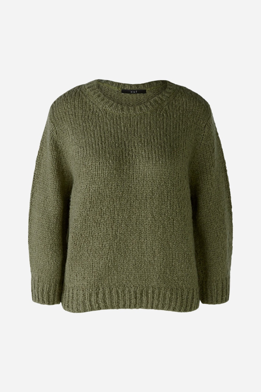 Bild 6 von Pullover - dusty olive in dusty olive | Oui