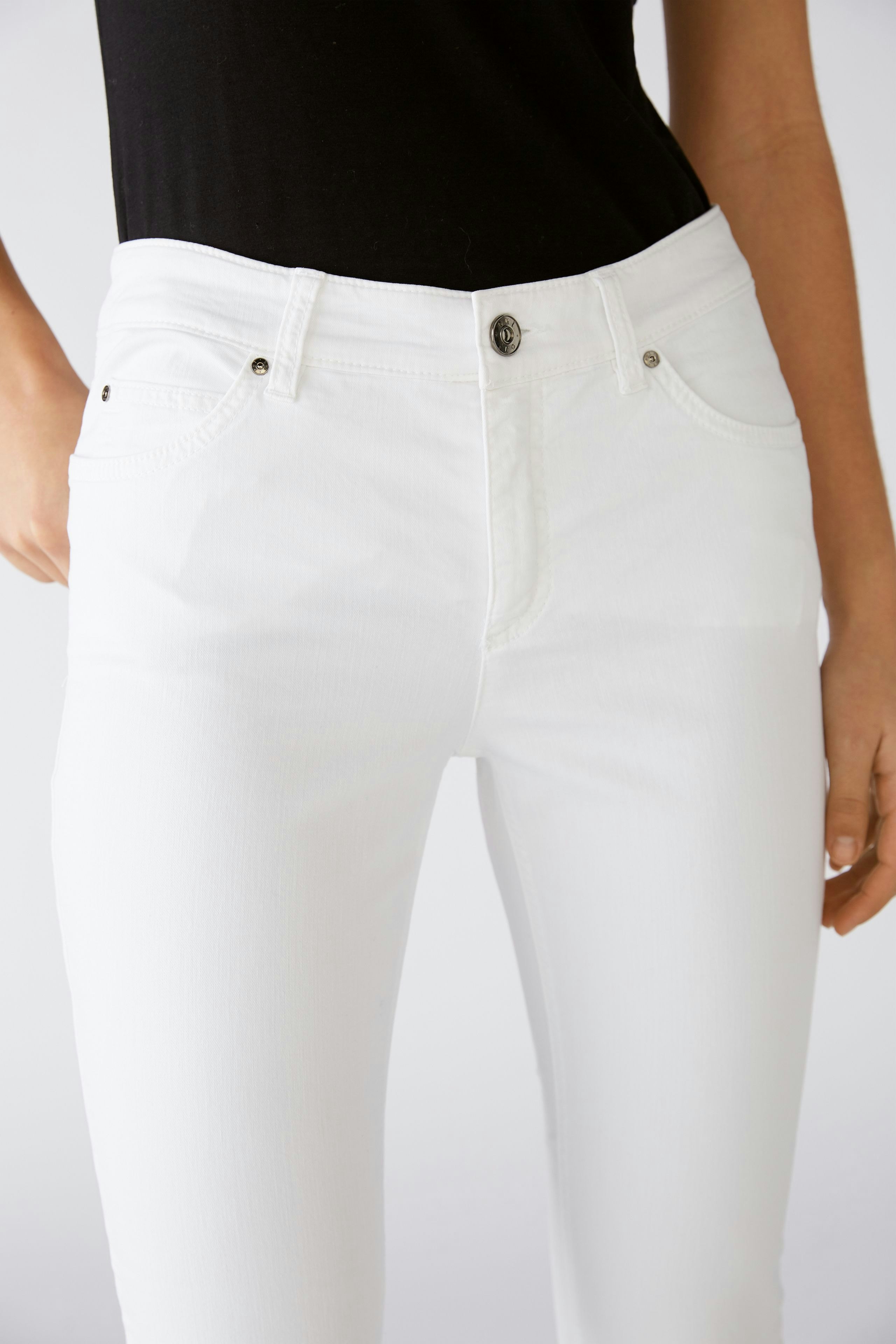 Bild 4 von BAXTOR cropped Jeggings - bright white in bright white | Oui