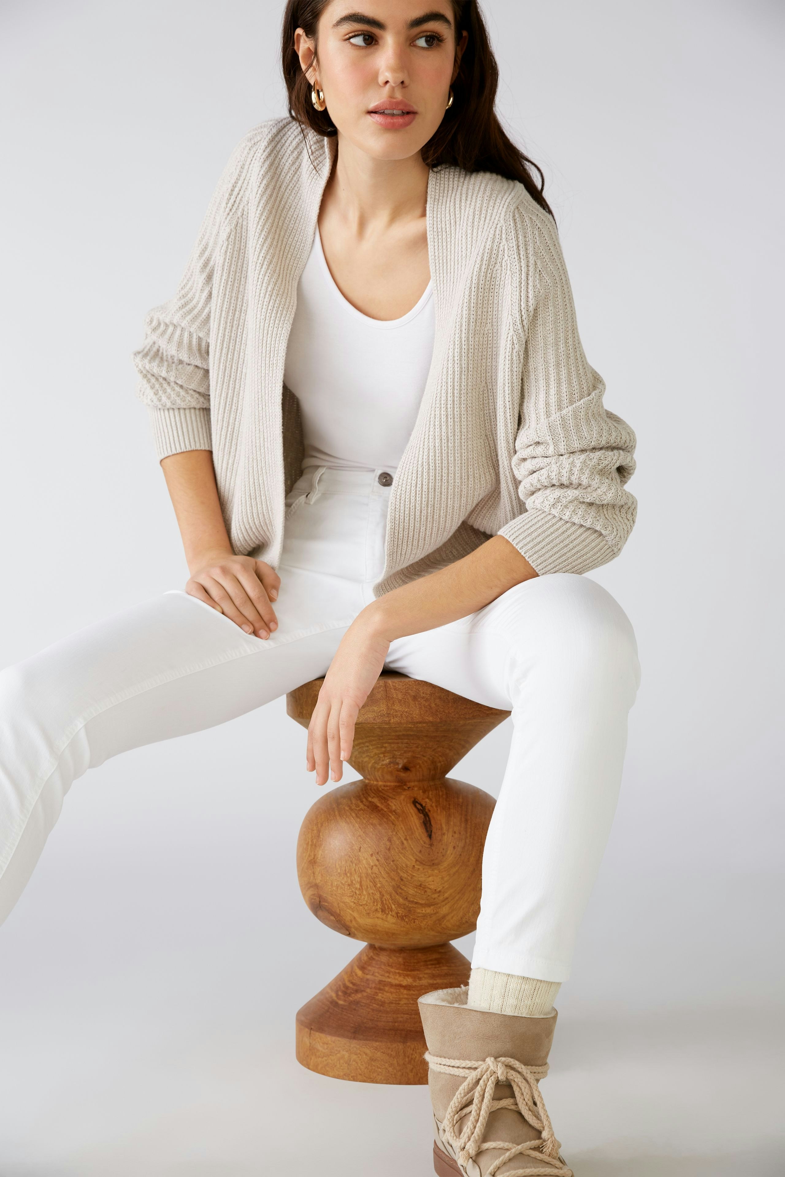 Bild 7 von BAXTOR cropped Jeggings - bright white in bright white | Oui