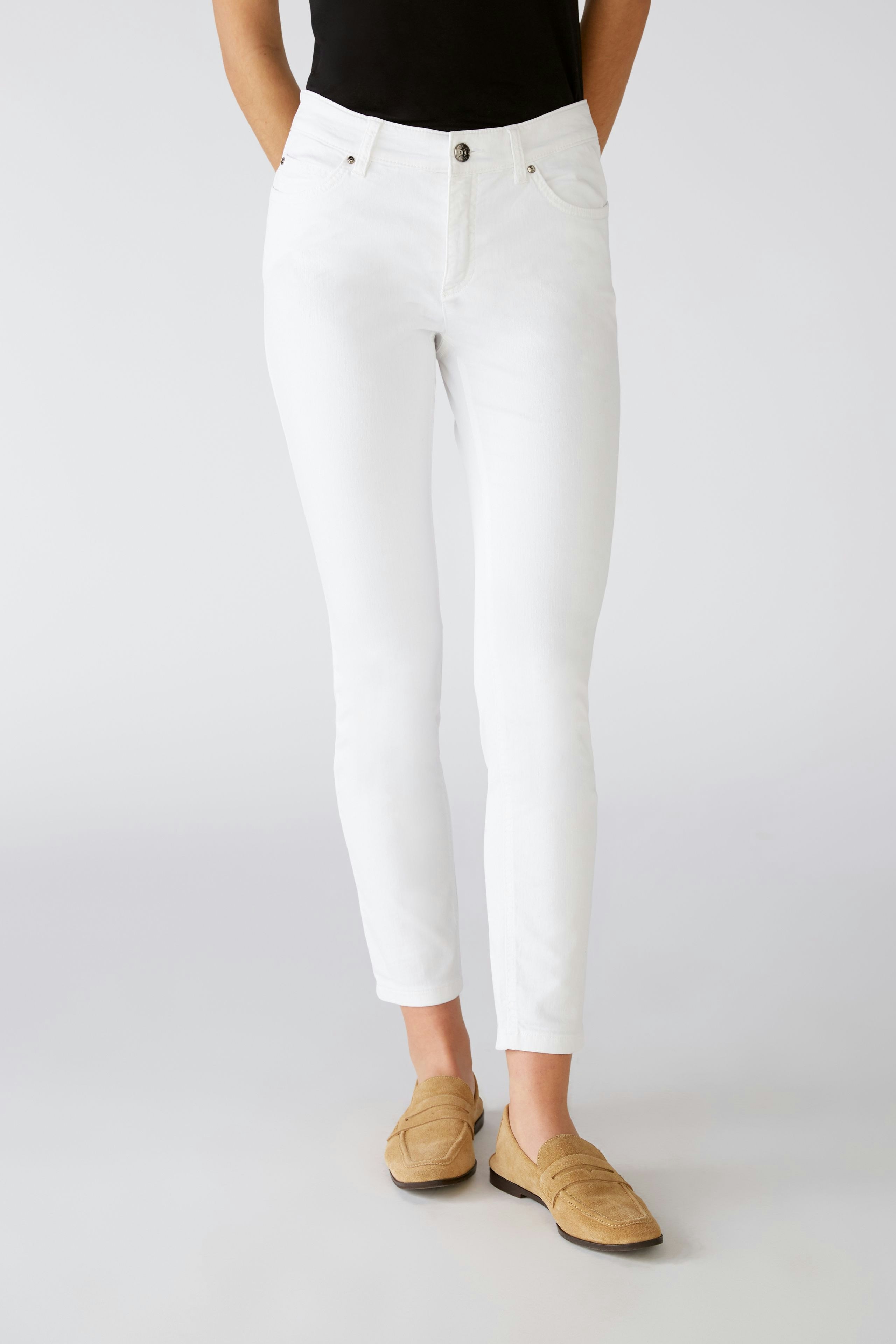 Bild 1 von BAXTOR cropped Jeggings - bright white in bright white | Oui