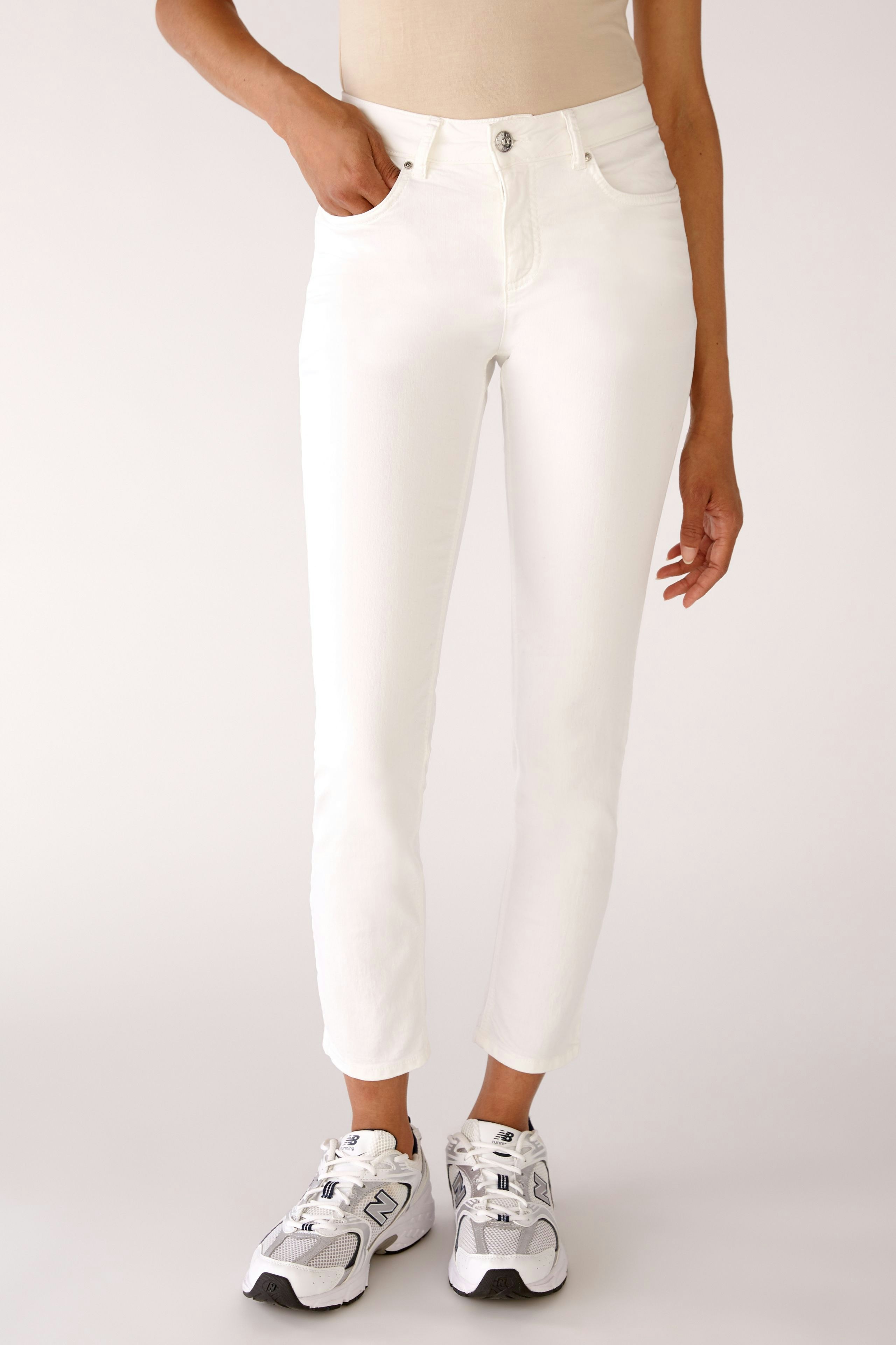 Bild 2 von BAXTOR cropped Jeggings - optic white in optic white | Oui