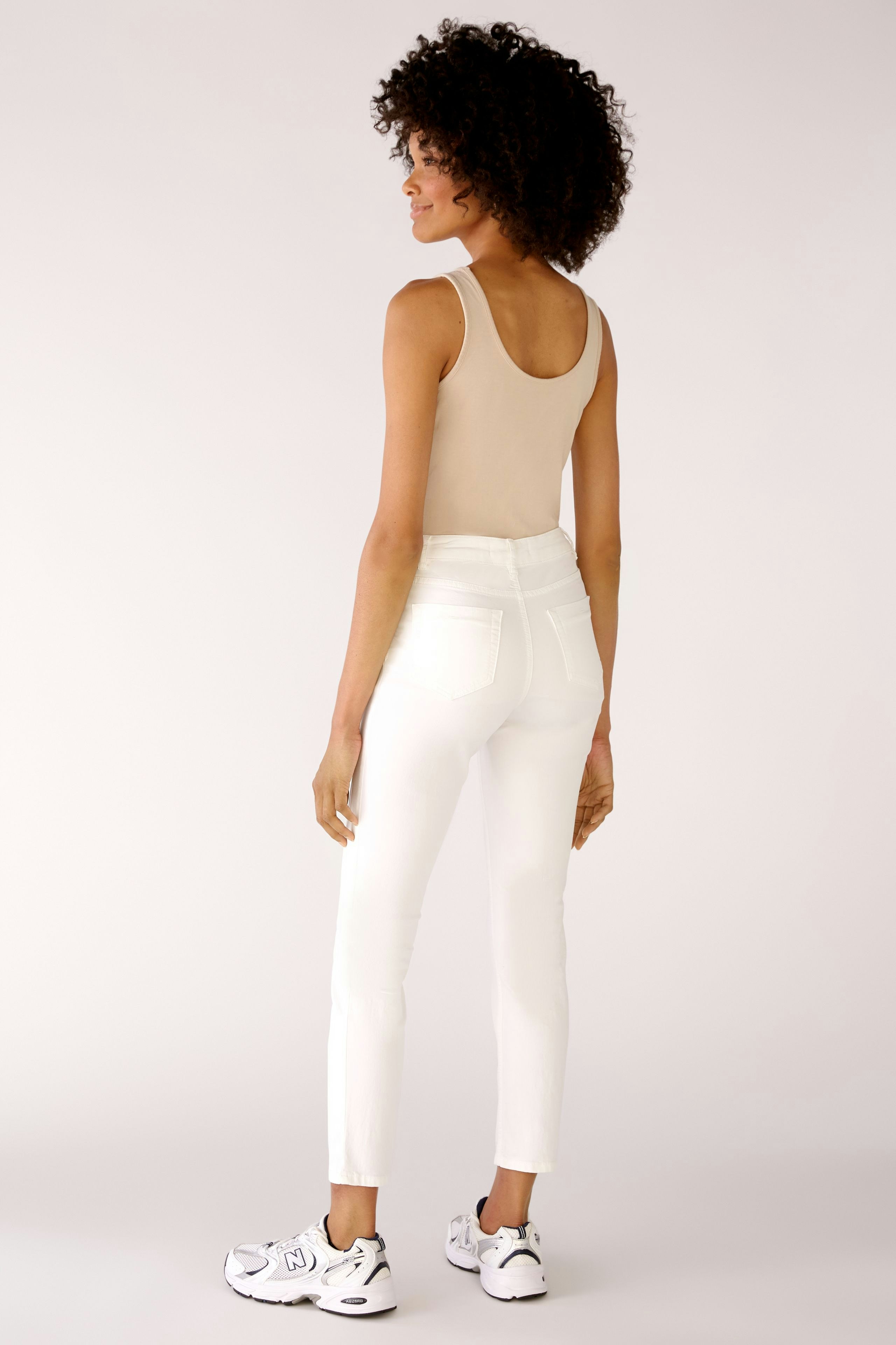 Bild 3 von BAXTOR cropped Jeggings - optic white in optic white | Oui