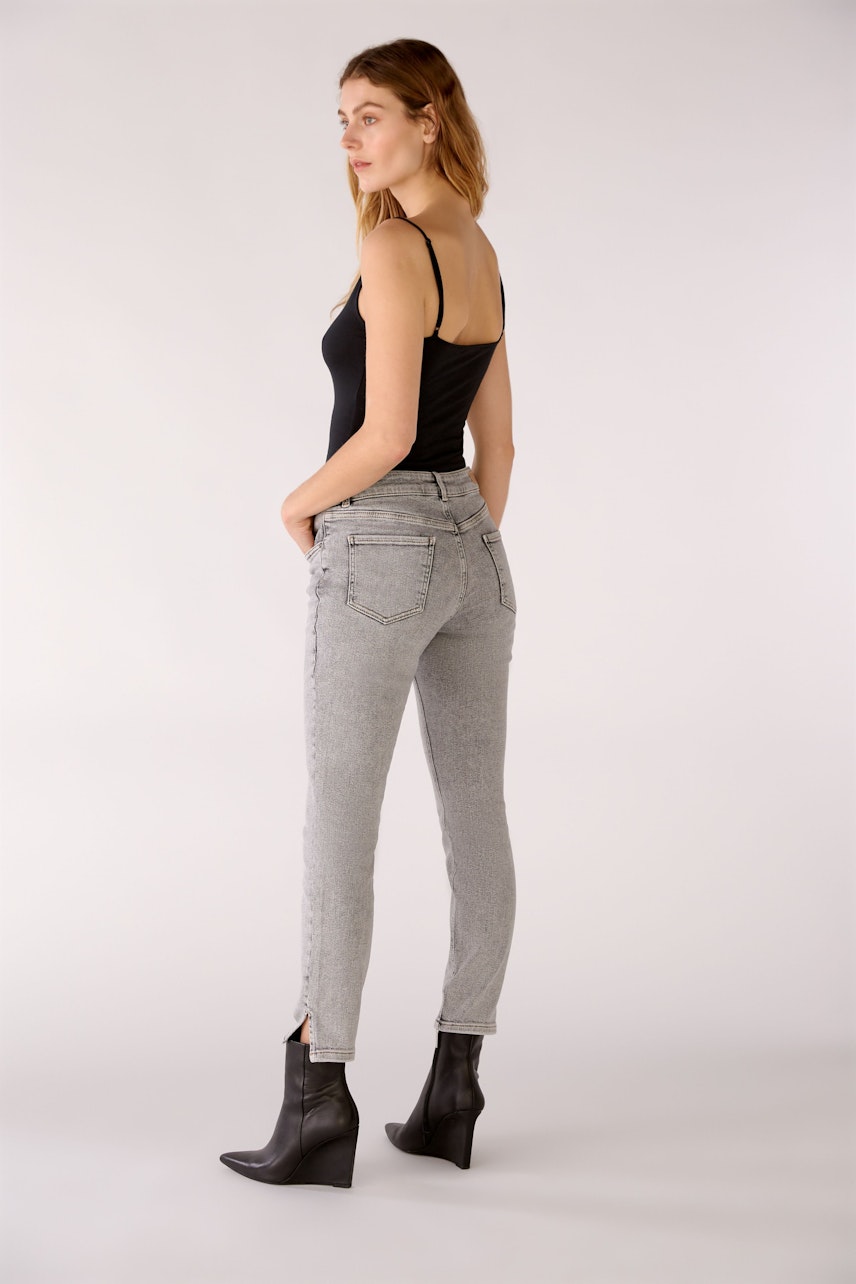 Bild 3 von Jeans the cropped - grey denim in grey denim | Oui