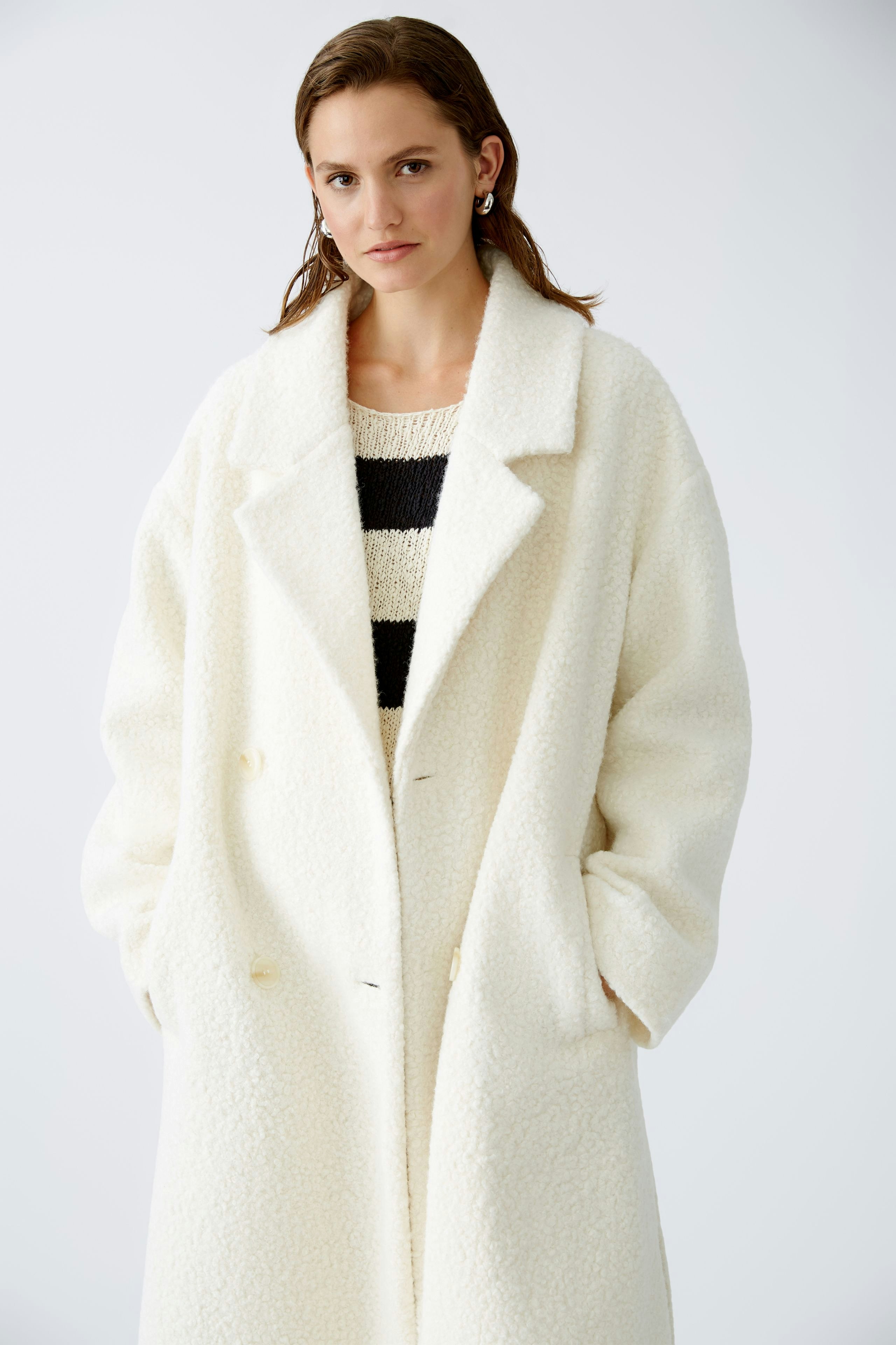 Coat - gardenia