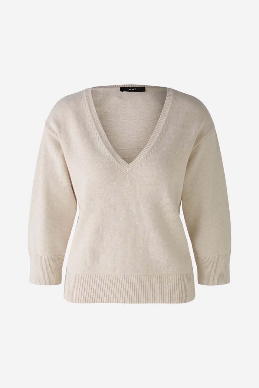 Bild 1 von Pullover - light beige mel in light beige mel | Oui