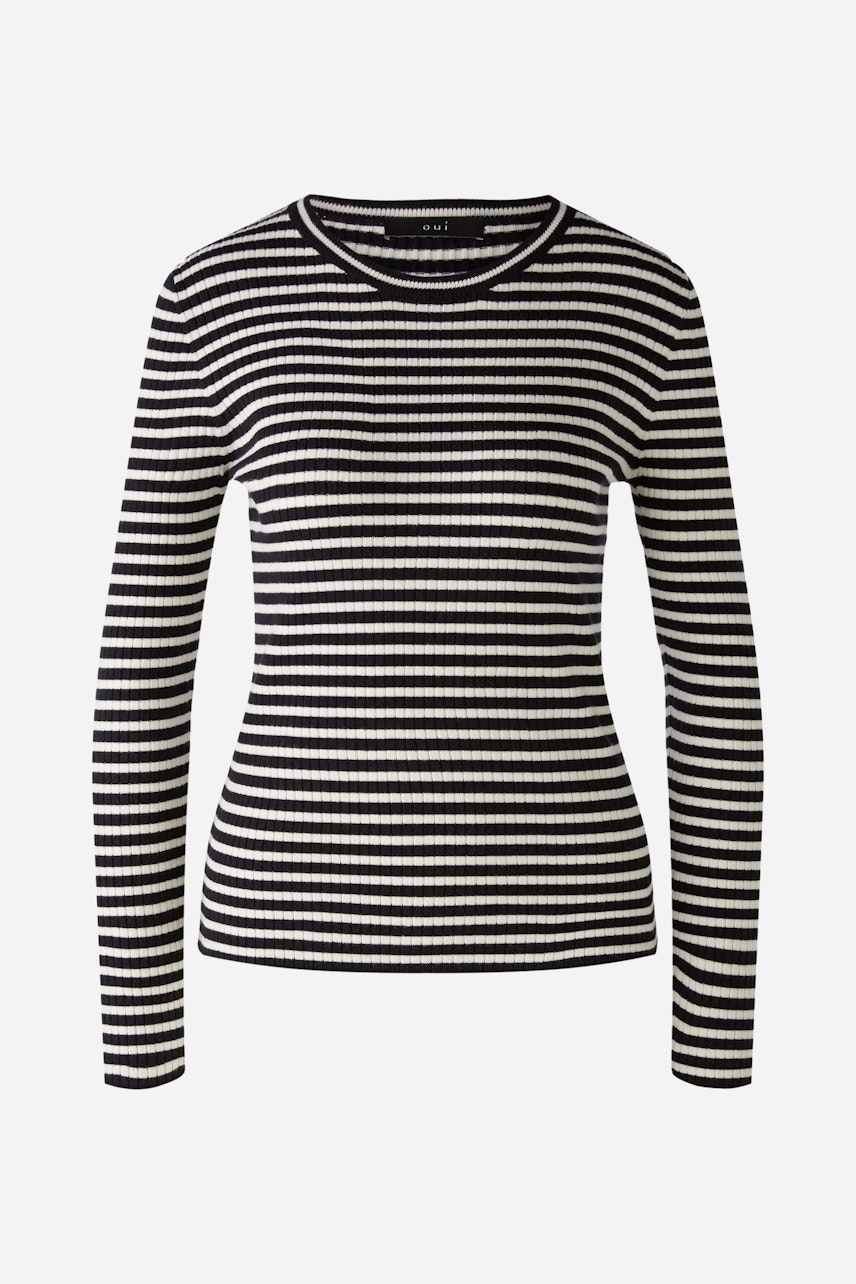 Bild 6 von Pullover - black offwhite in black offwhite | Oui