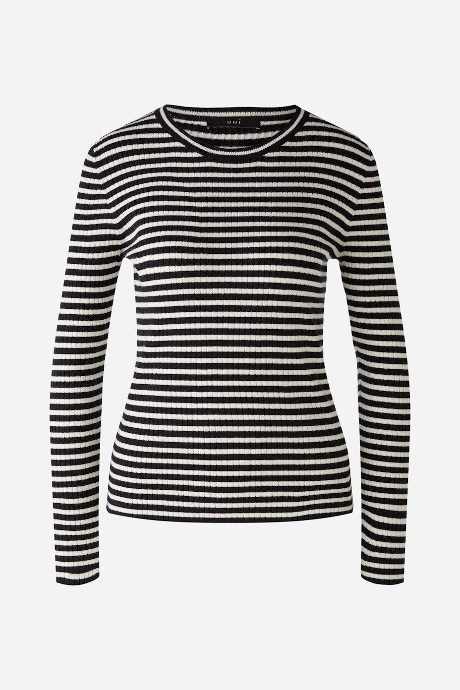 Pullover - black offwhite