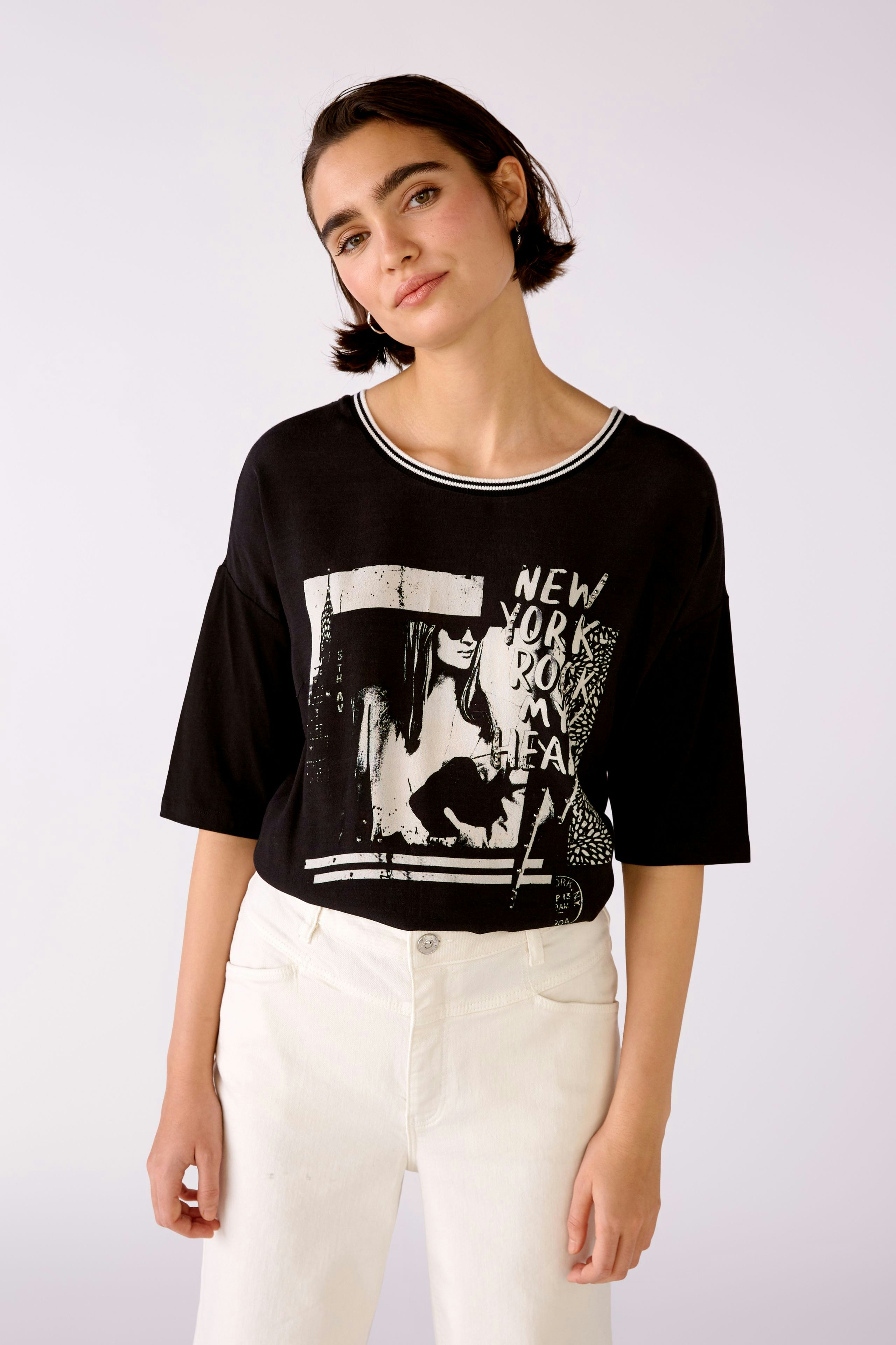 Bild 3 von Blusenshirt - black in black | Oui