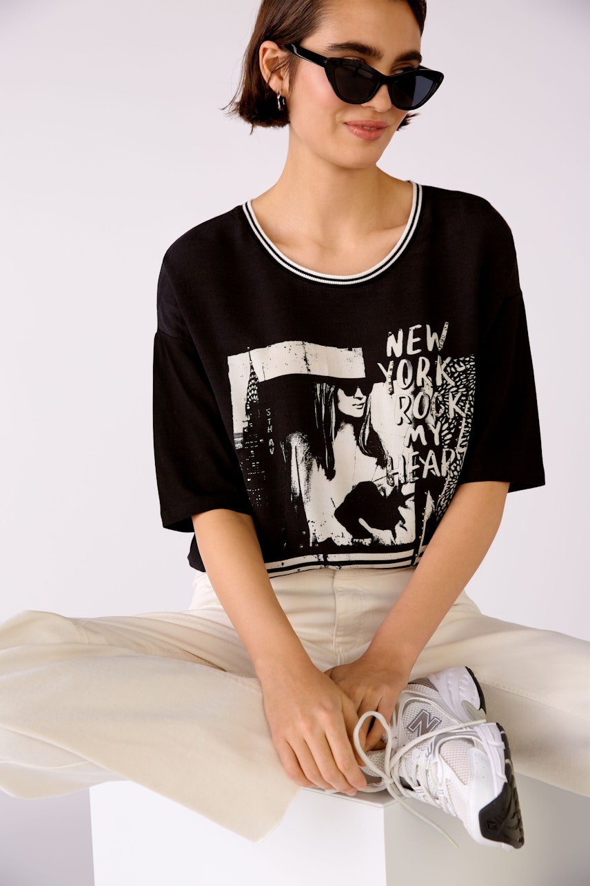 Bild 1 von Blouse shirt - black in black | Oui